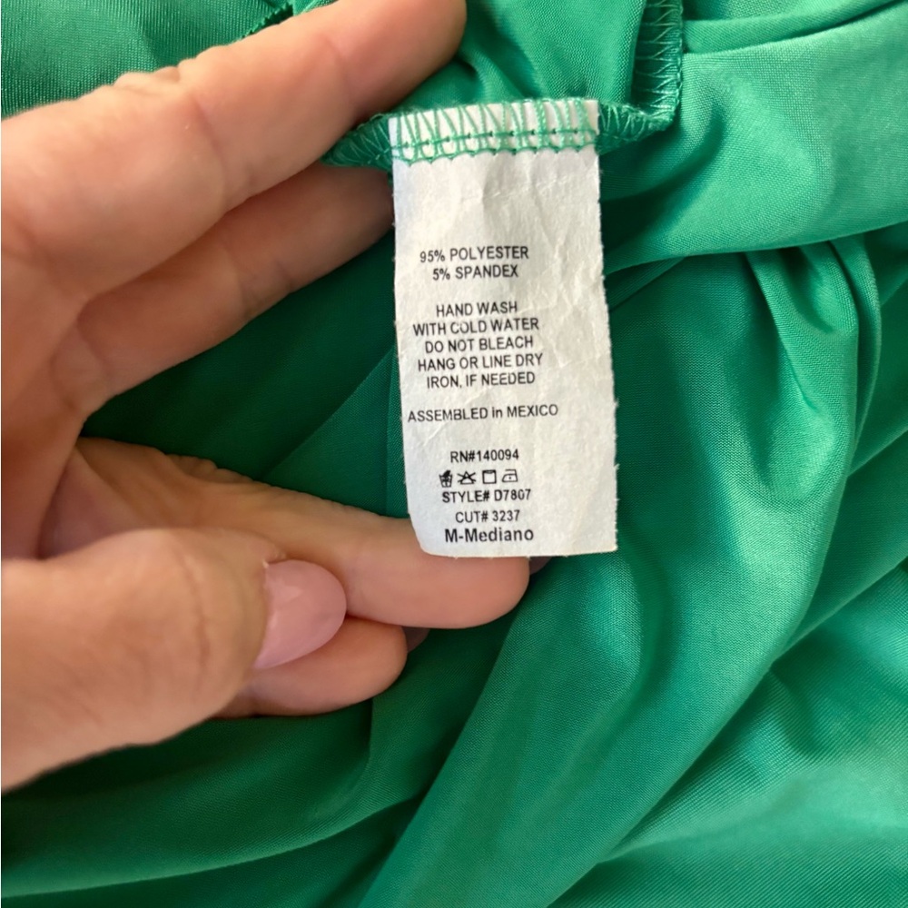 Sincerely Jules Emerald Green Cowl Neck Maxi Dress - Picture 5 of 5